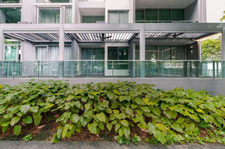 Pergola Motorised Louvre LED Shelter Singapore Roof