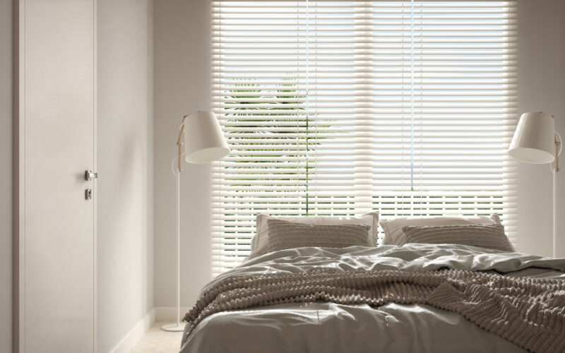 PVC Bedroom cosy faux wood venetain blinds