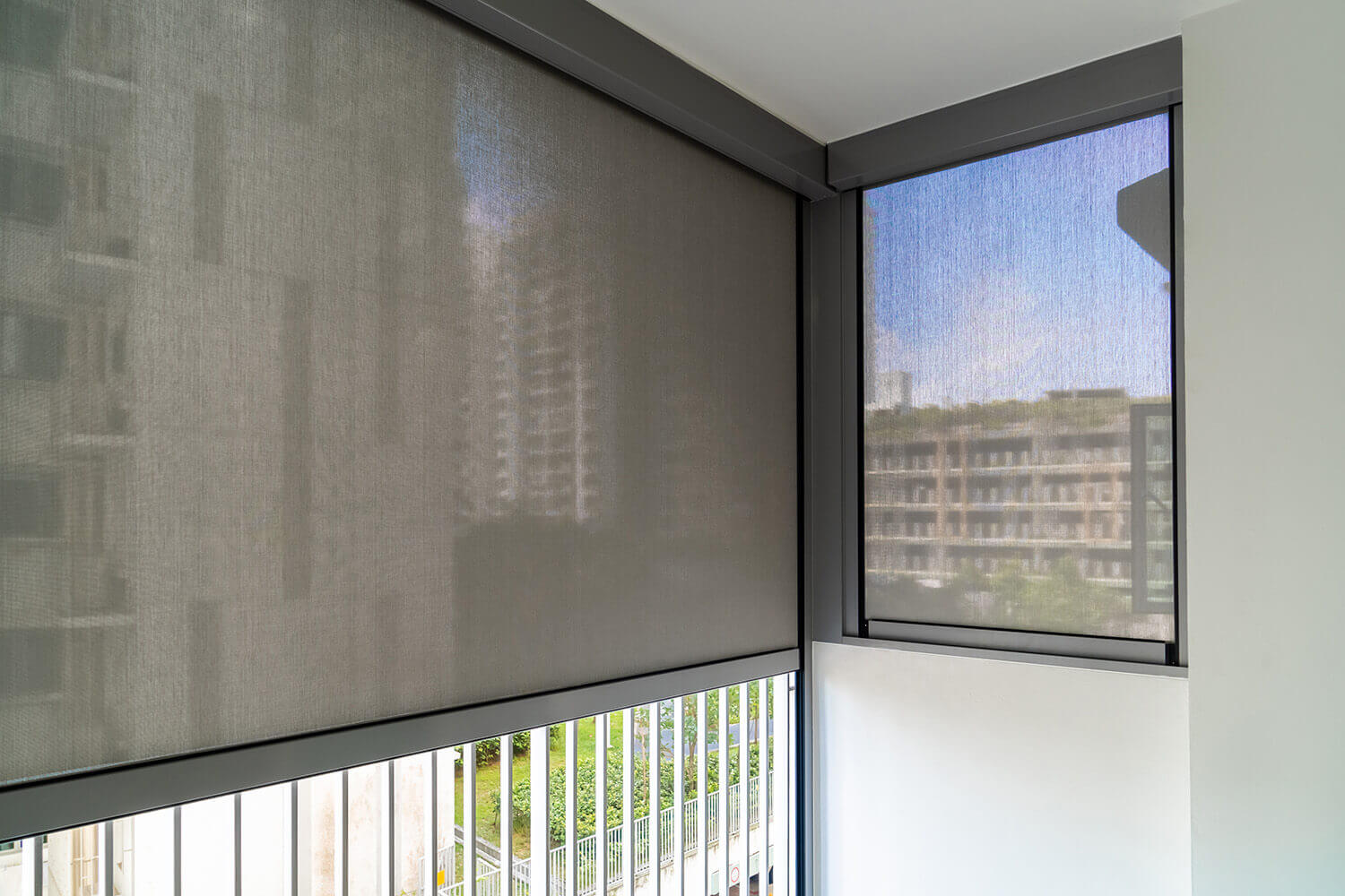 Outdoor Zip Track-Guided Blinds - ShadeSpace Singapore