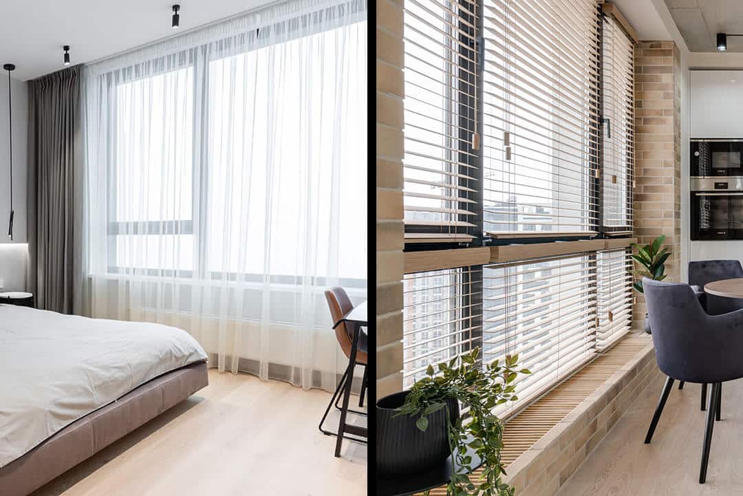 Curtains or Blind in your home